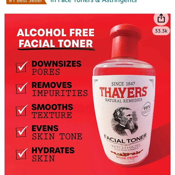 BNIB Thayers Facial Toner - Picture 2 of 5